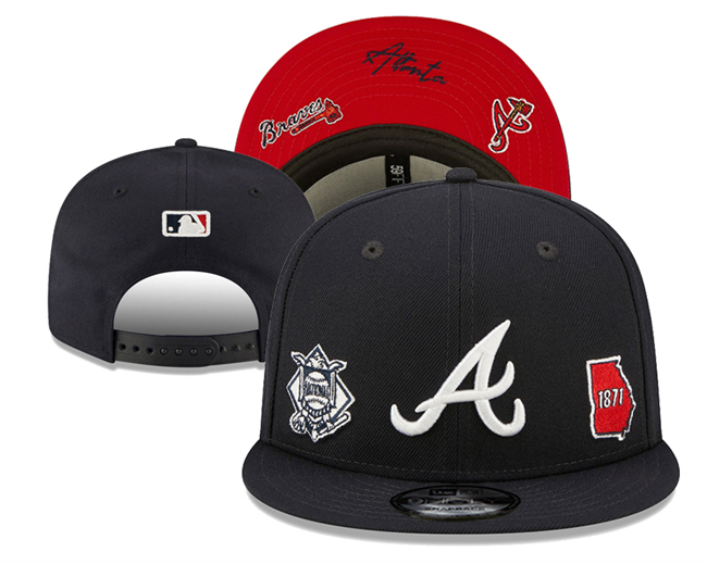 Atlanta Braves 2025 Stitched Snapback Hats 001